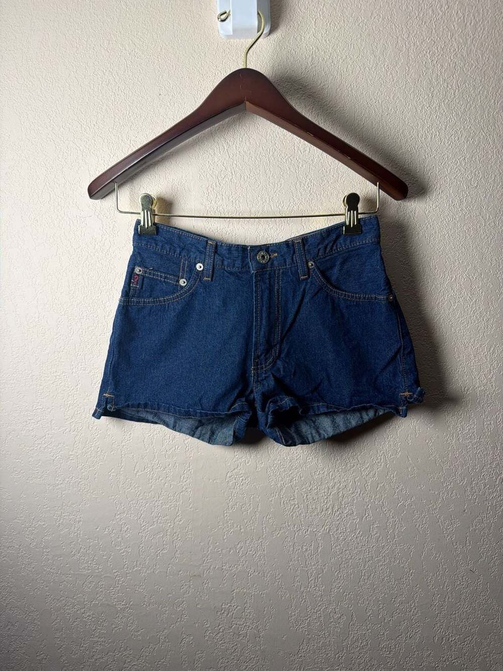 Vintage Guess Jeans Made in USA 1193F High Waisted Denim Shorts Size 24